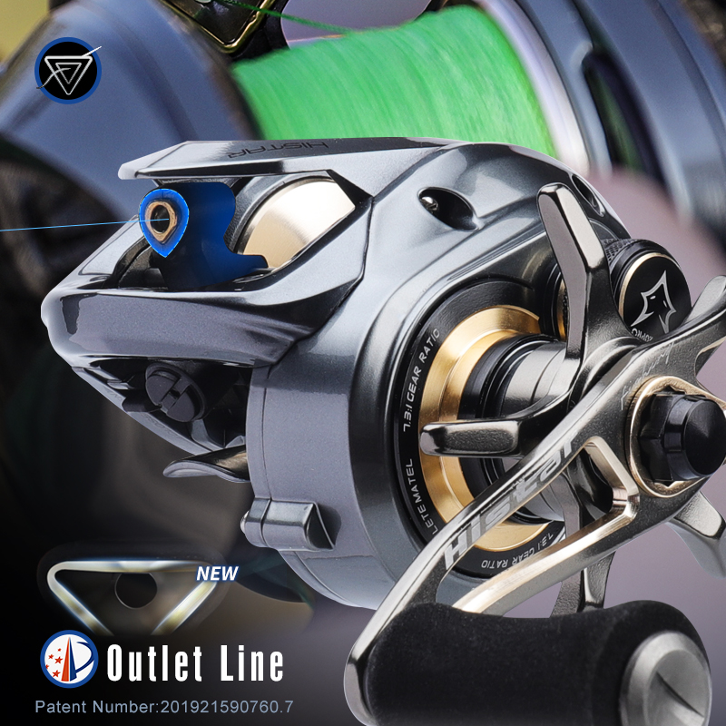 HASIDA Metal Rotor Aurora Bait - Abu Garcia Reel Max 评论和价格